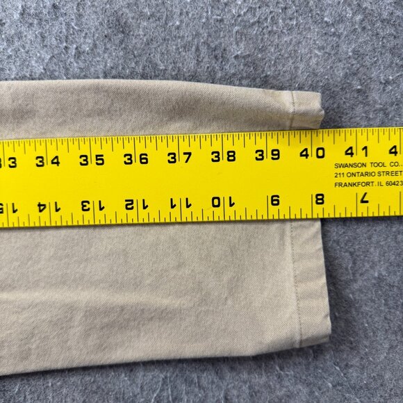 Lululemon Commission Pants Men 32 x 31 Beige Tapered ABC Technical Classic Fit - Picture 12 of 16